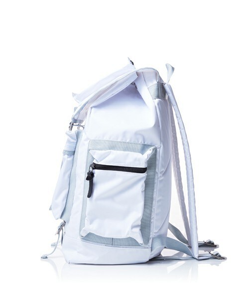 603（ロクマルサン）の「603 白ナイロンリュック（バックパック/リュック・メンズ・ホワイト・FREE）」の2枚目の写真