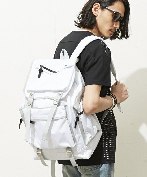 603（ロクマルサン）の「603 白ナイロンリュック（バックパック/リュック・メンズ・ホワイト・FREE）」の14枚目の写真