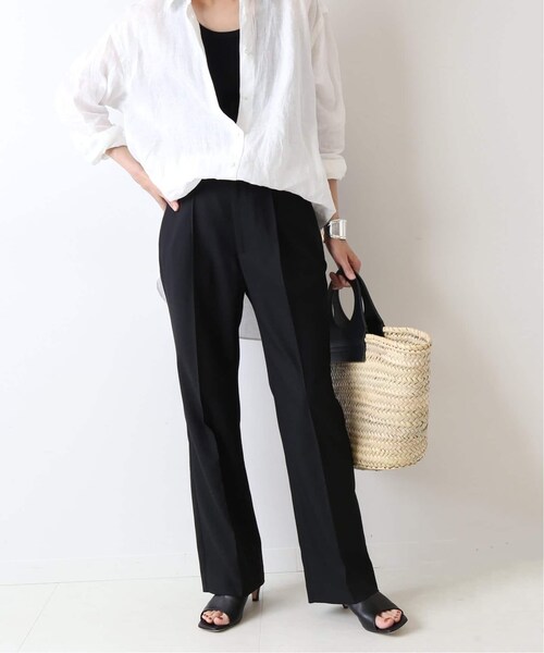 FRAMeWORK（フレームワーク）の「≪予約≫OXセンタープレスパンツ◆（その他・ブラック/36/38/40）」の5枚目の写真