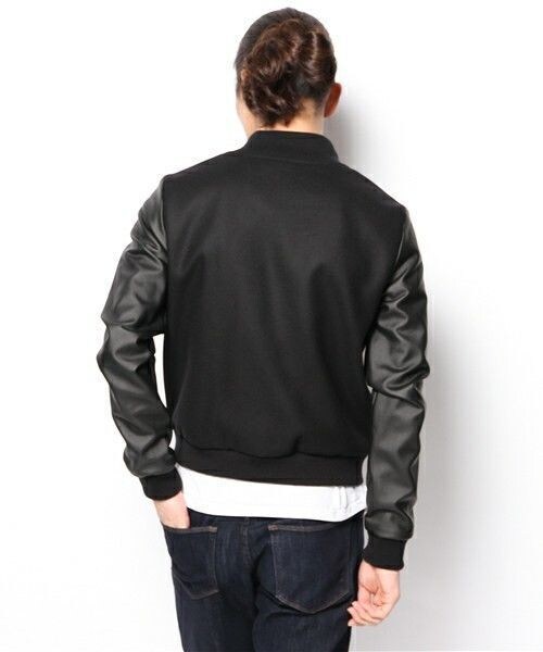 603（ロクマルサン）の「603 ウールフラノスタジャン（スタジャン・メンズ・ホワイト/ブラック・42/40）」の5枚目の写真