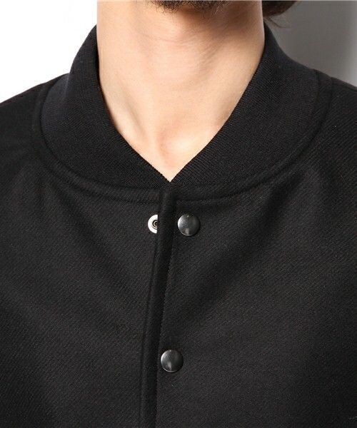 603（ロクマルサン）の「603 ウールフラノスタジャン（スタジャン・メンズ・ホワイト/ブラック・42/40）」の7枚目の写真