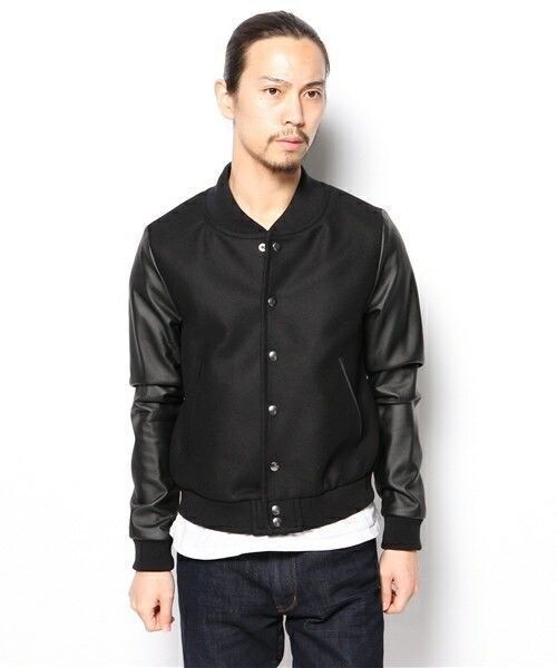 603（ロクマルサン）の「603 ウールフラノスタジャン（スタジャン・メンズ・ホワイト/ブラック・42/40）」の3枚目の写真