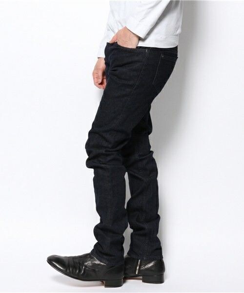 DIET BUTCHER（ダイエットブッチャー）の「DIET BUTCHER SLIM SKIN スキニーデニム（デニムパンツ・メンズ・ブラック/ダークブルー・1/2/3）」の4枚目の写真