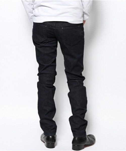 DIET BUTCHER（ダイエットブッチャー）の「DIET BUTCHER SLIM SKIN スキニーデニム（デニムパンツ・メンズ・ブラック/ダークブルー・1/2/3）」の5枚目の写真