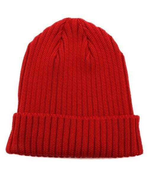 KIJIMA TAKAYUKI（キジマ　タカユキ）の「KIJIMA TAKAYUKI　standard knit cap（ニットキャップ/ビーニー・メンズ・ブラック/グリーン/ネイビー/ローズ・FREE）」の4枚目の写真