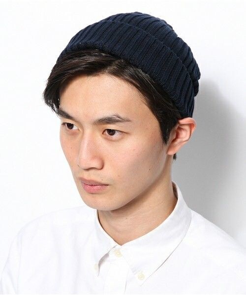 KIJIMA TAKAYUKI（キジマ　タカユキ）の「KIJIMA TAKAYUKI　standard knit cap（ニットキャップ/ビーニー・メンズ・ブラック/グリーン/ネイビー/ローズ・FREE）」の9枚目の写真