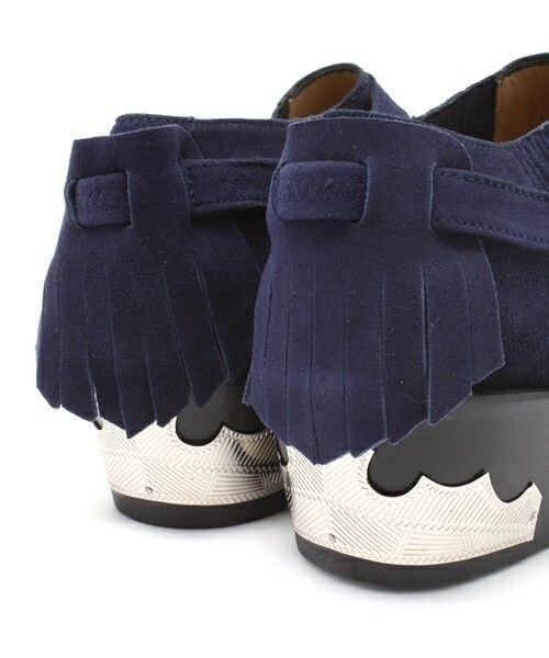 TOGA PULLA（トーガ　プルラ）の「TOGA Suede cowboy shoes（その他シューズ・レディース・ブラック/ネイビー・36/37/38）」の8枚目の写真