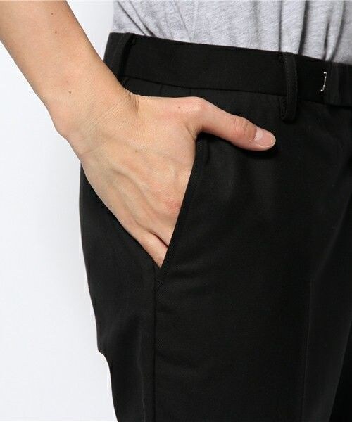 MID by MIDWEST（ミッド バイ ミッドウエスト）の「MID by MIDWEST  スリムウールカシミヤパンツ（スラックス・メンズ・ブラック・1/2/3）」の7枚目の写真