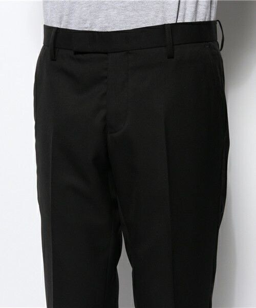 MID by MIDWEST（ミッド バイ ミッドウエスト）の「MID by MIDWEST  スリムウールカシミヤパンツ（スラックス・メンズ・ブラック・1/2/3）」の5枚目の写真