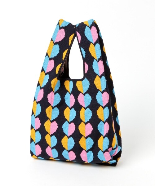 LOWRYS FARM(ローリーズファーム)の「マルシェBAG(バッグ・チェッカーフラッグ/イエローチェック/グリーンチェック/ハート/チドリ)」の13枚目の写真