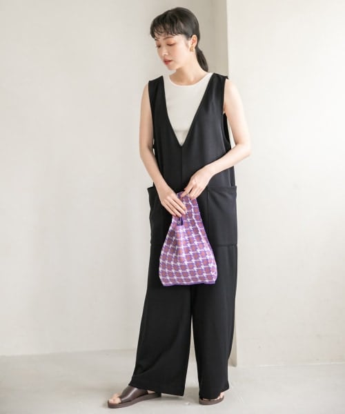 LOWRYS FARM(ローリーズファーム)の「マルシェBAG(バッグ・チェッカーフラッグ/イエローチェック/グリーンチェック/ハート/チドリ)」の9枚目の写真