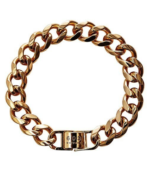 603（ロクマルサン）の「603 チェーンブレス（ブレスレット・メンズ・シルバー/ゴールド・FREE）」の2枚目の写真
