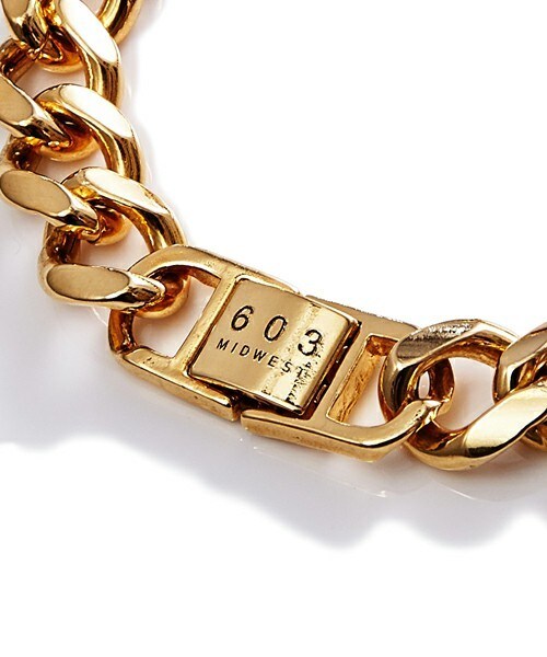 603（ロクマルサン）の「603 チェーンブレス（ブレスレット・メンズ・シルバー/ゴールド・FREE）」の5枚目の写真