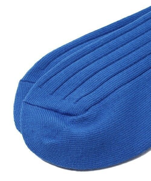 603（ロクマルサン）の「603 無地×リブクルーソックス（ソックス/靴下・メンズ・ブルー/イエロー/ローズ/オレンジ・FREE）」の6枚目の写真