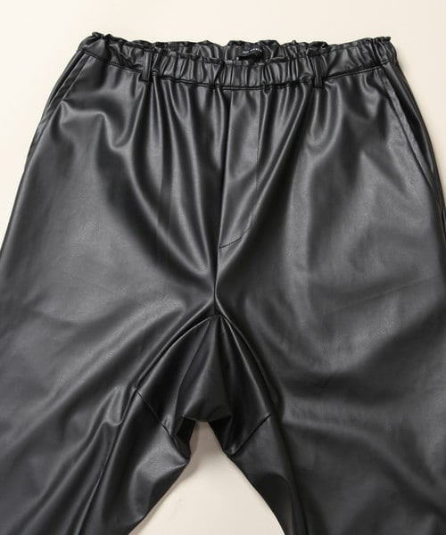 603（ロクマルサン）の「603 PVCサルエルパンツ（スラックス・メンズ・ブラック・FREE）」の6枚目の写真