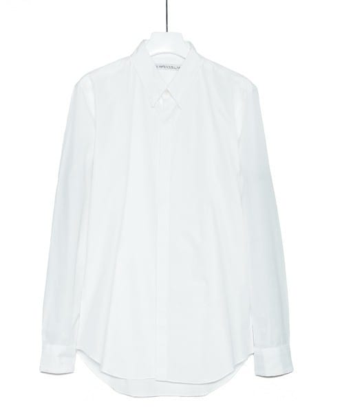 JOHN LAWRENCE SULLIVAN（ジョンローレンスサリバン）の「JOHN LAWRENCE SULLIVAN　レギュラーショートシャツ（シャツ/ブラウス・メンズ・ホワイト/ブラック/ネイビー・34/36/38/40）」の2枚目の写真