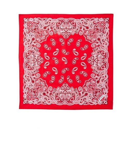 603（ロクマルサン）の「603 バンダナ（バンダナ/スカーフ・レディース・ブラック/ライトグリーン/モスグリーン/ネイビー/パープル/ピンク/レッド/オレンジ・FREE）」の7枚目の写真