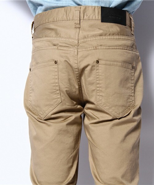 DIET BUTCHER（ダイエットブッチャー）の「DIET BUTCHER SLIM SKIN×MIDWEST 【別注】ルーズフィットパンツ（デニムパンツ・メンズ・ブラック/ベージュ/ネイビー・1/2/3）」の19枚目の写真