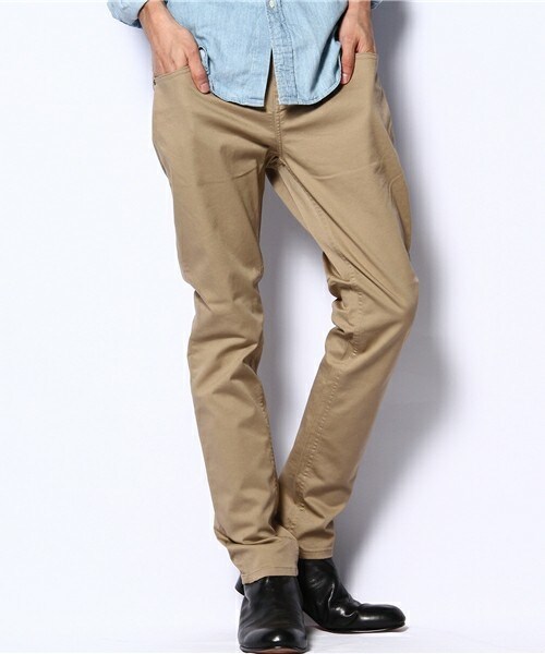 DIET BUTCHER（ダイエットブッチャー）の「DIET BUTCHER SLIM SKIN×MIDWEST 【別注】ルーズフィットパンツ（デニムパンツ・メンズ・ブラック/ベージュ/ネイビー・1/2/3）」の15枚目の写真