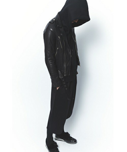 603(ロクマルサン)の「603 ラムレザーライダースJKT(ライダースジャケット・メンズ・オフホワイト/ブラック/ブルー/ネイビー/ワイン・SMALL/MEDIUM/LARGE)」の14枚目の写真