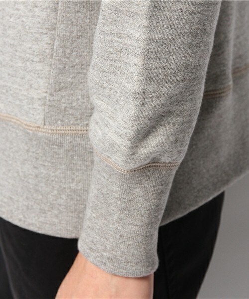 Johnbull Private labo(ジョンブルプライベートラボ)の「スウェットシャツ(スウェット・メンズ・ヘザ-グレー/ネイビー・SMALL/MEDIUM/LARGE)」の8枚目の写真