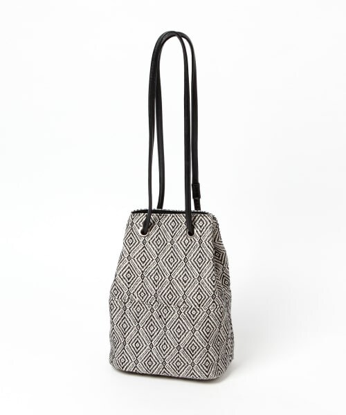 PAGEBOY（ページボーイ）の「【WEB先行予約】バケットミニバッグ（バッグ・レディース・クリーム/ブラック/キカガラ・ONE SIZE）」の8枚目の写真