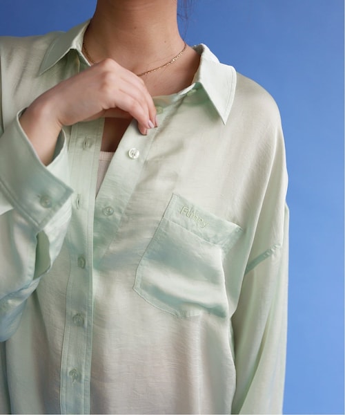 【美品】SLOBE IENA ロンパース/シャツ/citron WEB限定》SLOBE citron.YURIAPEMUPERU Creamsoda TEE（Tシャツ