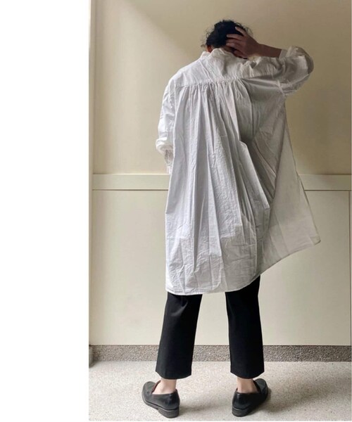 JOURNAL STANDARD LUXE（ジャーナルスタンダード　ラックス）の「【CASEY CASEY / ケイシー・ケイシー】OPERETTA SHIRT（その他・ホワイト/M）」の3枚目の写真