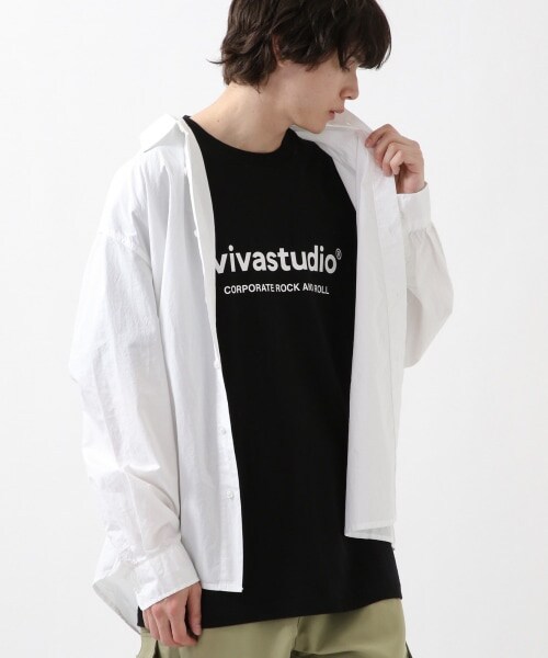 ALAND(エーランド)の「VIVA STUDIO/OGN LOGO TEE(トップス・ホワイト()/ブラック())」の2枚目の写真