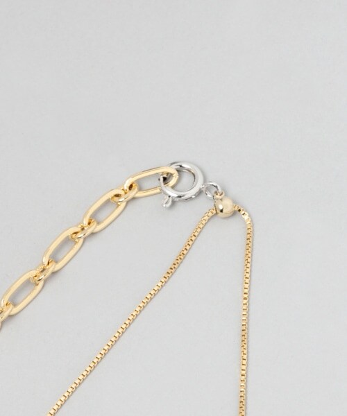 JEANASIS（ジーナシス）の「マルチWAYボールネックレス（アクセサリー・シルバー()/ゴールド()）」の7枚目の写真