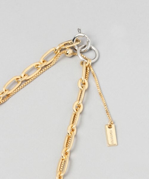 JEANASIS（ジーナシス）の「マルチWAYボールネックレス（アクセサリー・シルバー()/ゴールド()）」の6枚目の写真