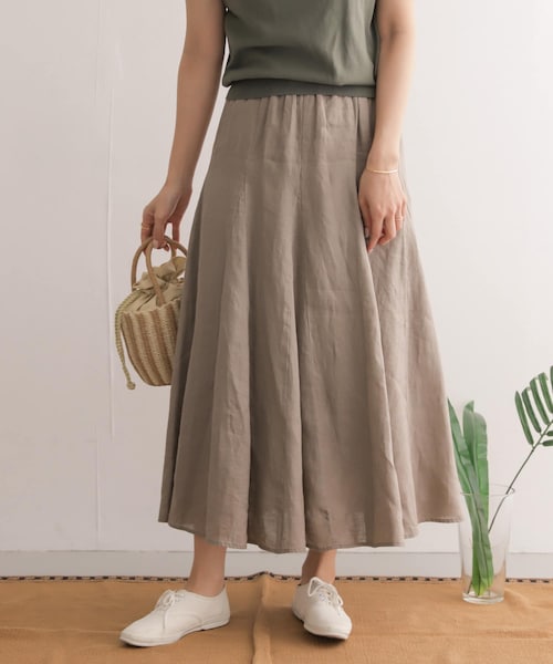 ☆ユフヒナ☆様　アーバンリサーチドアーズ　add fabricsイージースカート アーバンリサーチドアーズ add fabrics イージースカート
