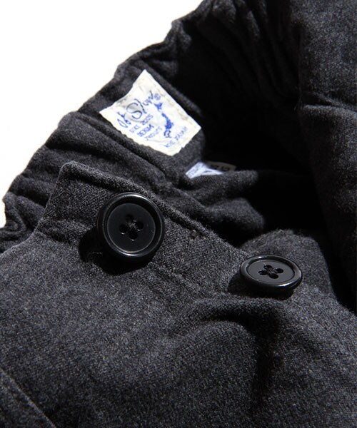 orSlow（オアスロウ）の「FRENCH WORK PANTS（パンツ・メンズ・グレー/チャコールグレー・S/M）」の7枚目の写真