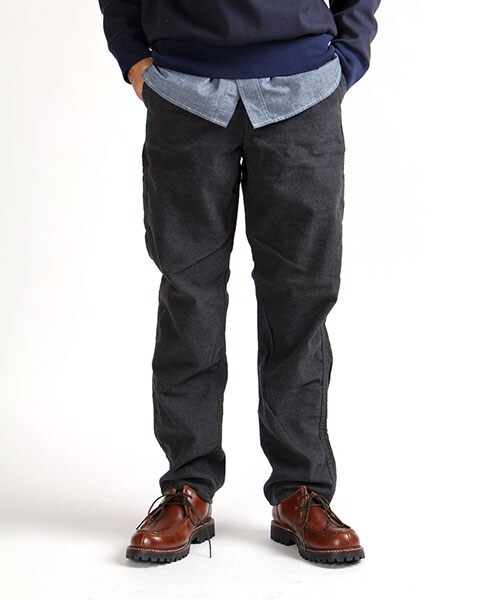 orSlow（オアスロウ）の「FRENCH WORK PANTS（パンツ・メンズ・グレー/チャコールグレー・S/M）」の2枚目の写真