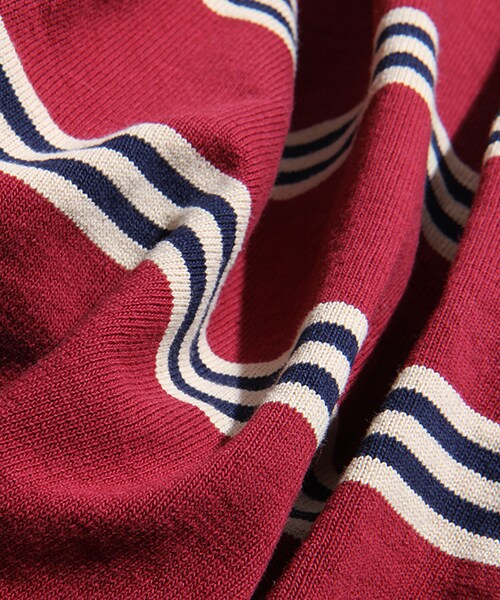 Barbarian（バーバリアン）の「別注ラガーシャツ（トップス・メンズ・グレー/ワインレッド/ネイビー/その他/柄６・S/M/L）」の13枚目の写真