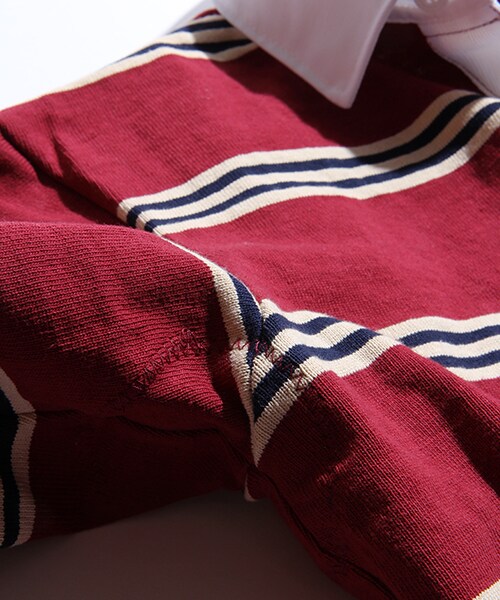 Barbarian（バーバリアン）の「別注ラガーシャツ（トップス・メンズ・グレー/ワインレッド/ネイビー/その他/柄６・S/M/L）」の11枚目の写真