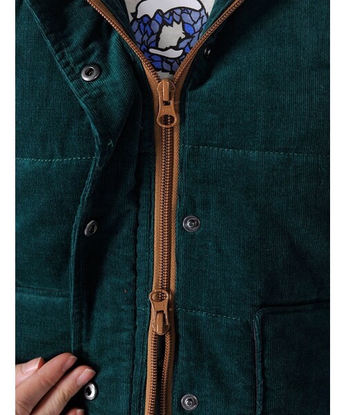 BEAVER（ビーバー）の「MANA-W-S CORDUROY VE（トップス・レディース・CRAZY/D/GREEN・M）」の6枚目の写真