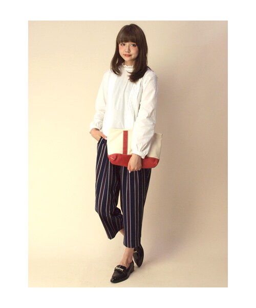 w closet（ダブルクローゼット）の「ビット付ローファー（シューズ・レディース・ホワイト/ブラック・M/L）」の8枚目の写真