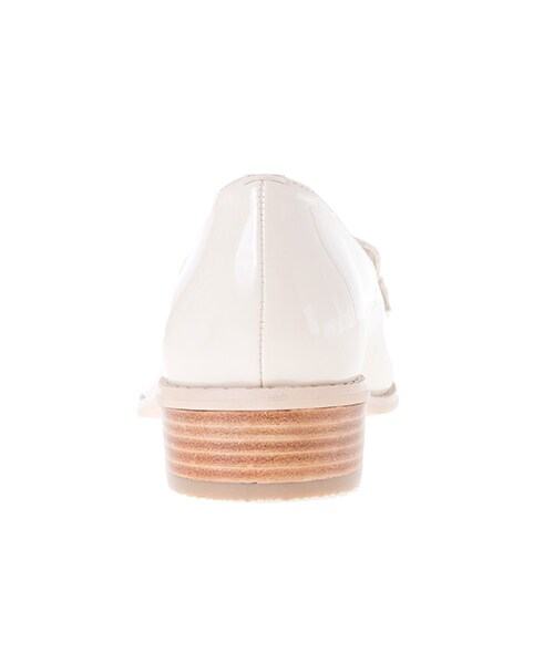 w closet（ダブルクローゼット）の「ビット付ローファー（シューズ・レディース・ホワイト/ブラック・M/L）」の4枚目の写真