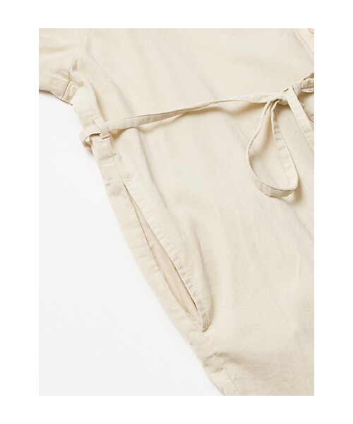w closet（ダブルクローゼット）の「コーデュロイボリューム袖シャツワンピース（その他・レディース・バニラ/サックス/グレー・FREE）」の10枚目の写真