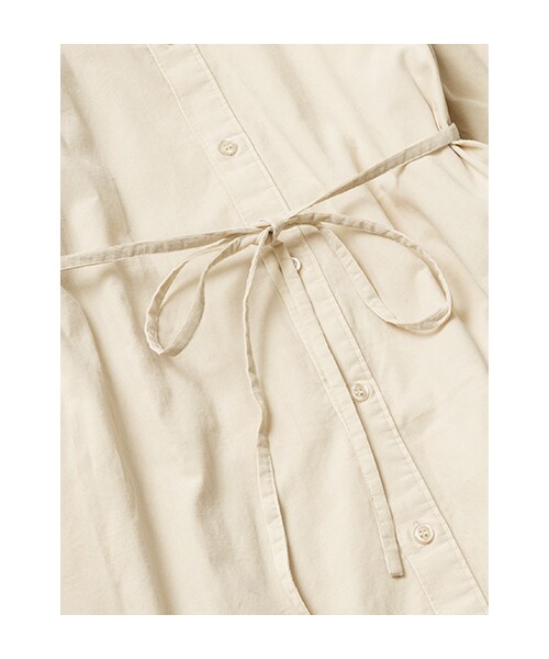 w closet（ダブルクローゼット）の「コーデュロイボリューム袖シャツワンピース（その他・レディース・バニラ/サックス/グレー・FREE）」の8枚目の写真
