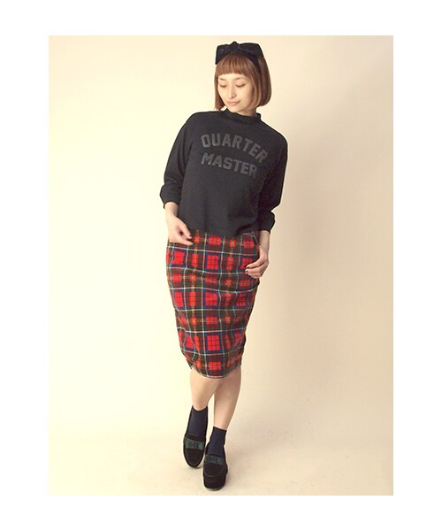 w closet（ダブルクローゼット）の「QUARTER MASTERハイネックプルオーバー（トップス・レディース・オフホワイト/グレー/ボルドー/ブラック・FREE）」の12枚目の写真