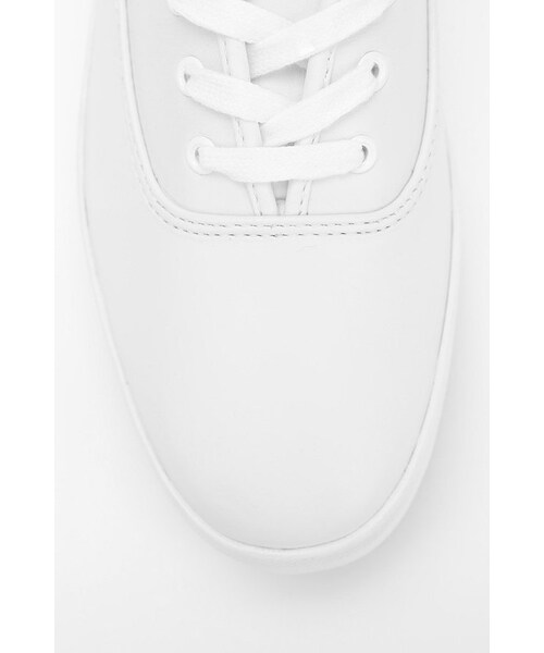 Keds（ケッズ）の「Keds Champion Leather Sneaker（スニーカー・レディース・WHITE・9）」の2枚目の写真