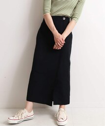 SLOBE IENA（スローブイエナ）の「リネンラップスカート◆（スカート）」