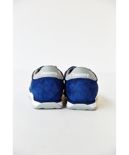Saucony（サッカニー）の「Saucony Jazz Low-Profile Seasonal Sneaker（スニーカー・メンズ・BLUE・8/10.5/10/13/11/12/9/9.5）」の4枚目の写真