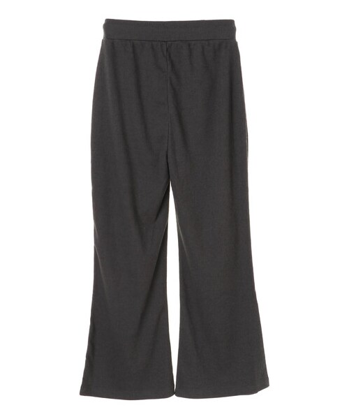 Green　Parks（グリーンパークス）の「変形ジャガードカットパンツ（パンツ・チャコールグレー/ライトベージュ/カーキ・F）」の2枚目の写真