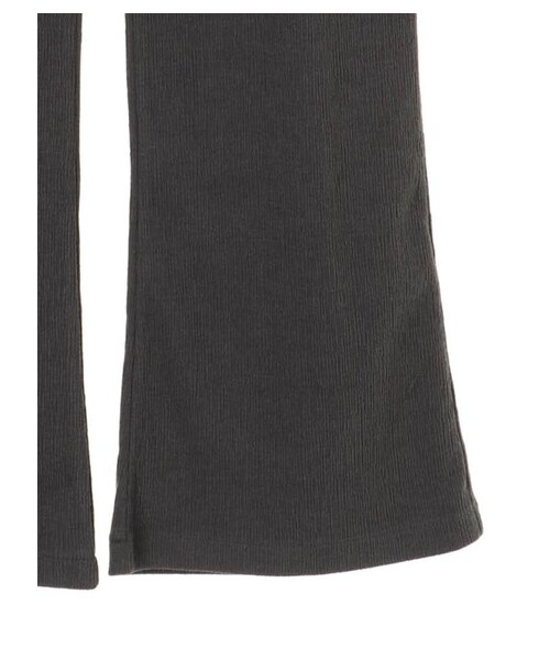 Green　Parks（グリーンパークス）の「変形ジャガードカットパンツ（パンツ・チャコールグレー/ライトベージュ/カーキ・F）」の5枚目の写真