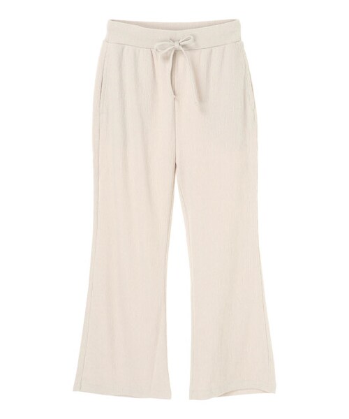 Green　Parks（グリーンパークス）の「変形ジャガードカットパンツ（パンツ・チャコールグレー/ライトベージュ/カーキ・F）」の7枚目の写真