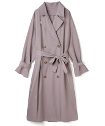 GRL | リボンベルト付きバックレーストレンチコート(トレンチコート)
