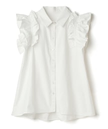 GRL | フリルノースリーブシャツ(シャツ/ブラウス)